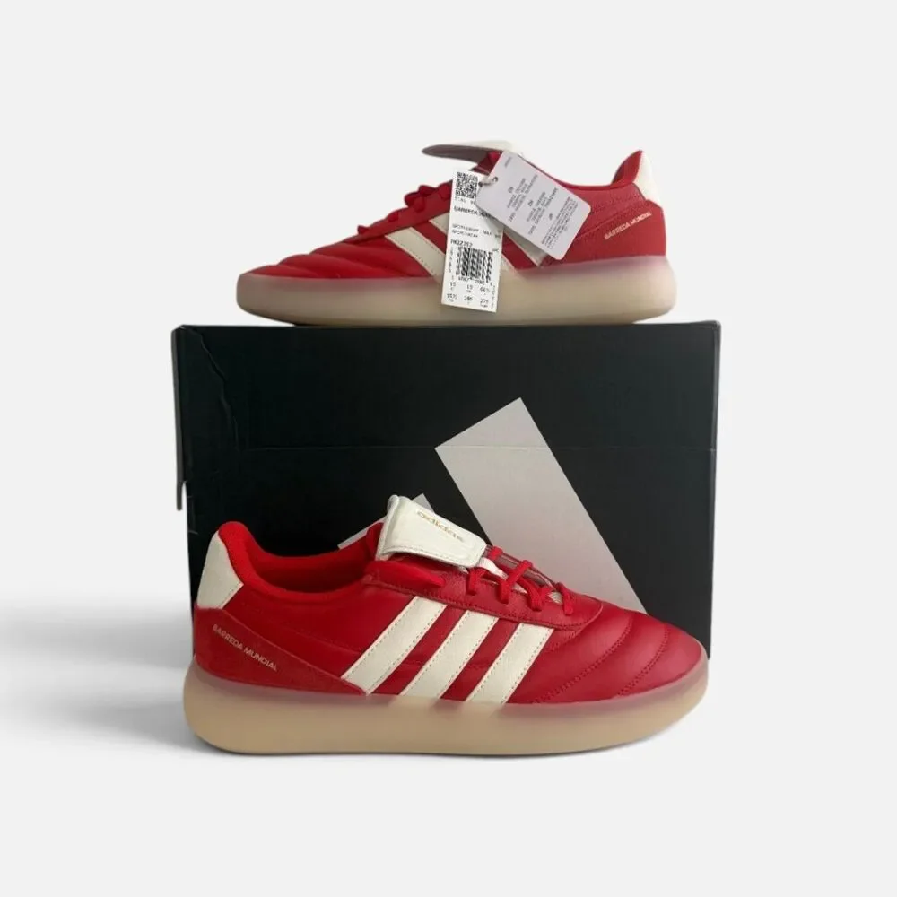 ADIDAS Barreda Mundial Men's Red Shoes, New! Size 10.5